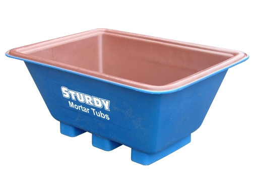 Sturdy Twin Tone Mortar Tub 250Ltr