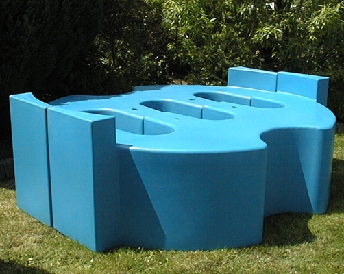 Sturdy Storage Tank Support Plinth (Cylindrical)