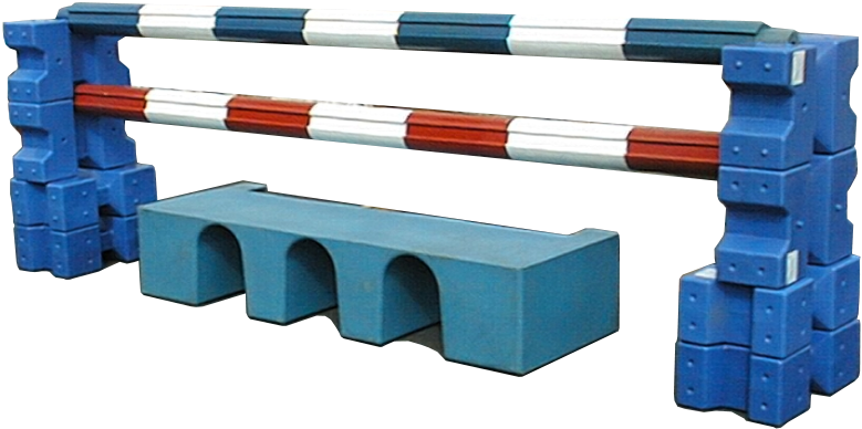 Sturdy Equestrian Jump Poles