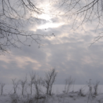 A frigid winter landscape - the last place you want to be with a leaking heating oil tank!