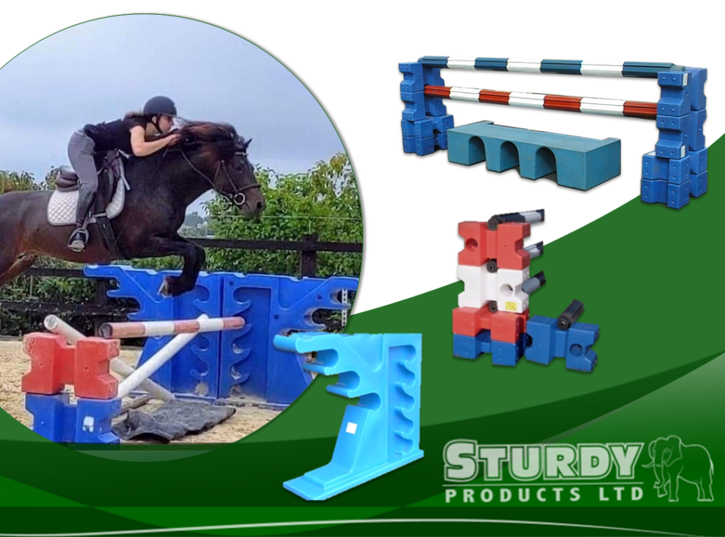 Sturdy Jump Wings, Block and Poles